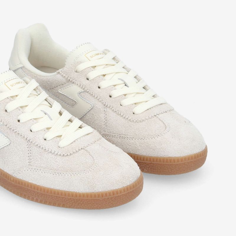 SHEFFIELD JOGGER W - H.SUEDE/NAPPA -  BEIGE/BLANC CASSE